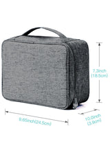 electronics-accessories-organizer-bag-pack-of-1-solid-nylon-grey