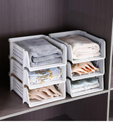 Cortina File Rack PP Plastics For Office Home Plastic Foldable Office Desk Accessories Files Papers Divider Rack Storage Rectangular Tray Stand (3 Layer File Rack)