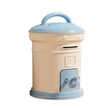 Cortina Post Box Design Piggy Bank for Kids & Adults – Plastic Coin Saver with Handle & Keys, Money box Gift Item for kids Ages 3+ ( Blue, Pack of 1 )