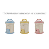 Cortina Post Box Design Piggy Bank for Kids & Adults – Plastic Coin Saver with Handle & Keys, Money box Gift Item for kids Ages 3+ ( Yellow, Pack of 1 )