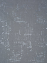 Pack of 2 Polyester Blackout Emboss Door Curtains- Dark Grey