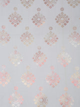 Pack of 2 Polyester Blackout Foil Door Curtains- Light Grey