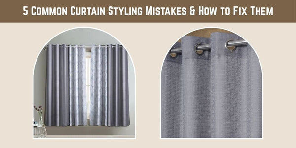 5 Common Curtain Hanging Mistakes and How to Fix Them by Cortina India