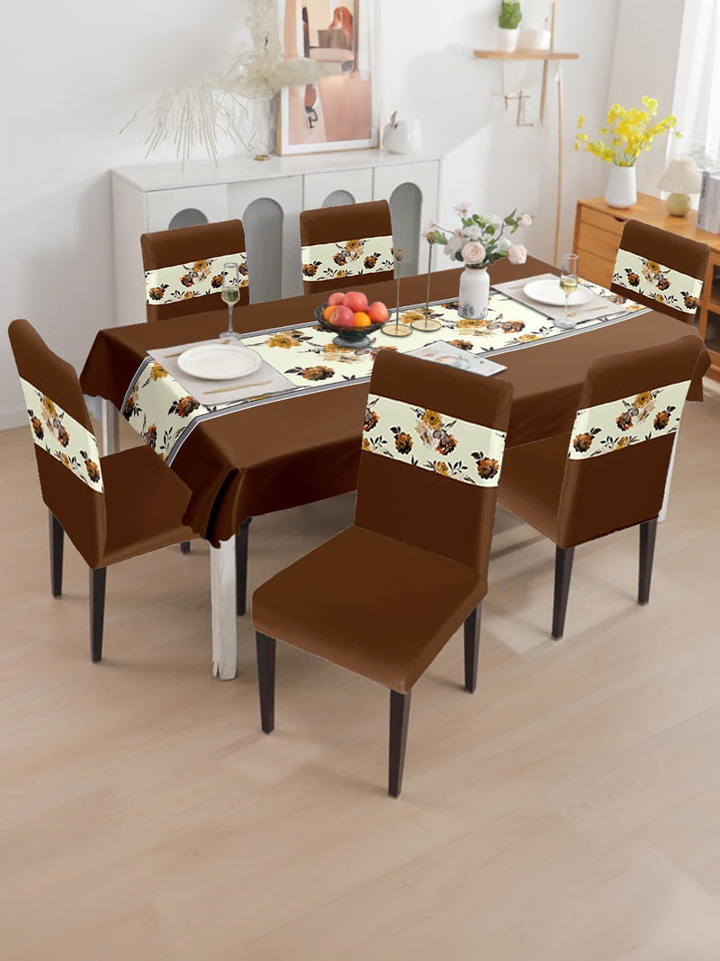 stretchable-printed-table-cover-and-printed-dark-brown