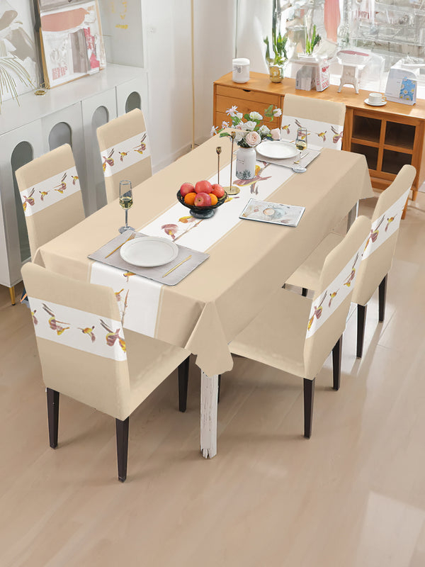 stretchable-printed-table-cover-and-printed-light-brown