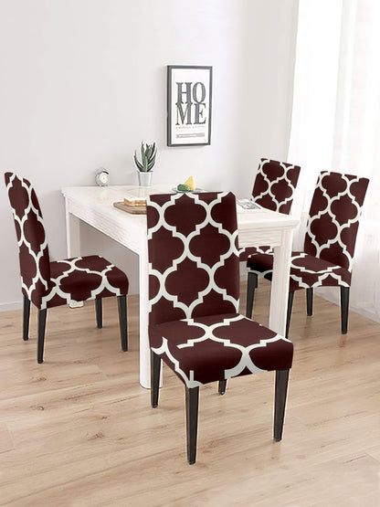 printed-dining-chair-covers-brown-set-of-2wholesale