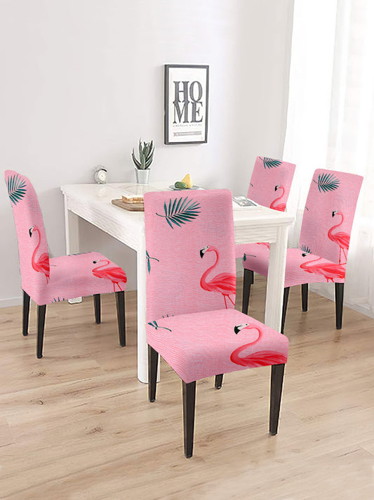 dining-chair-cover-set-of-2-pink-printedwholesale