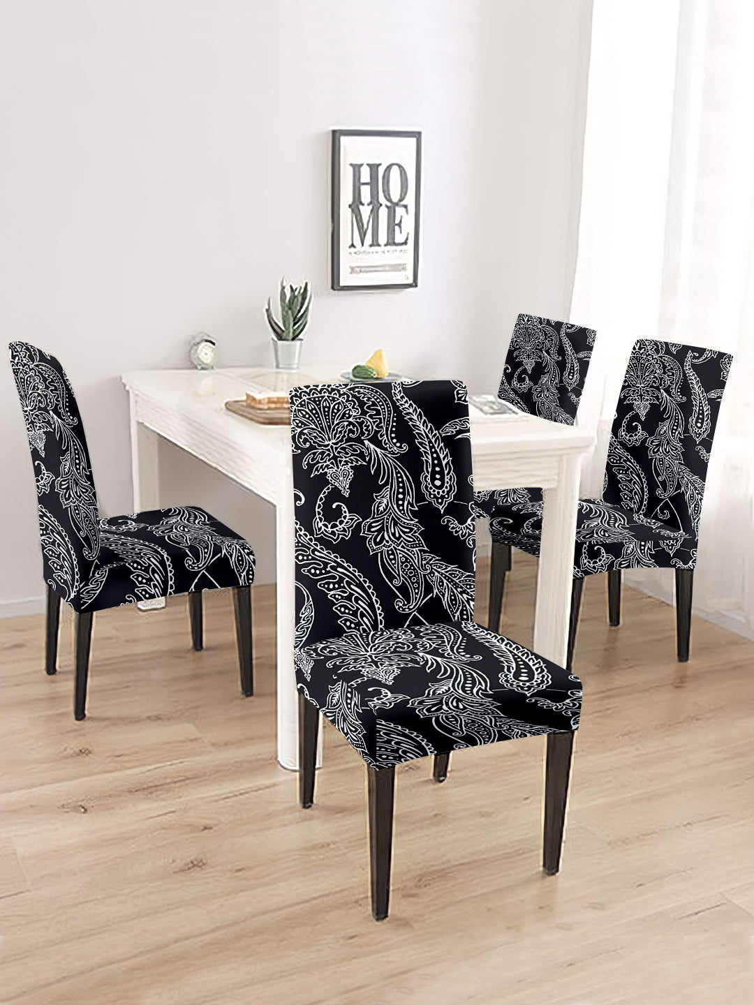 dining-chair-cover-set-of-2-black-ethnic-printedwholesale