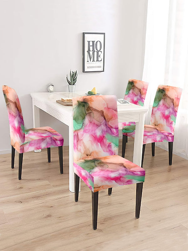 stretchable-dining-chair-cover-set-of-2-abstract-printed-pinkwholesale