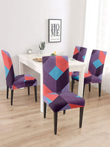 dining-chair-cover-set-of-4-geometric-printed-purple