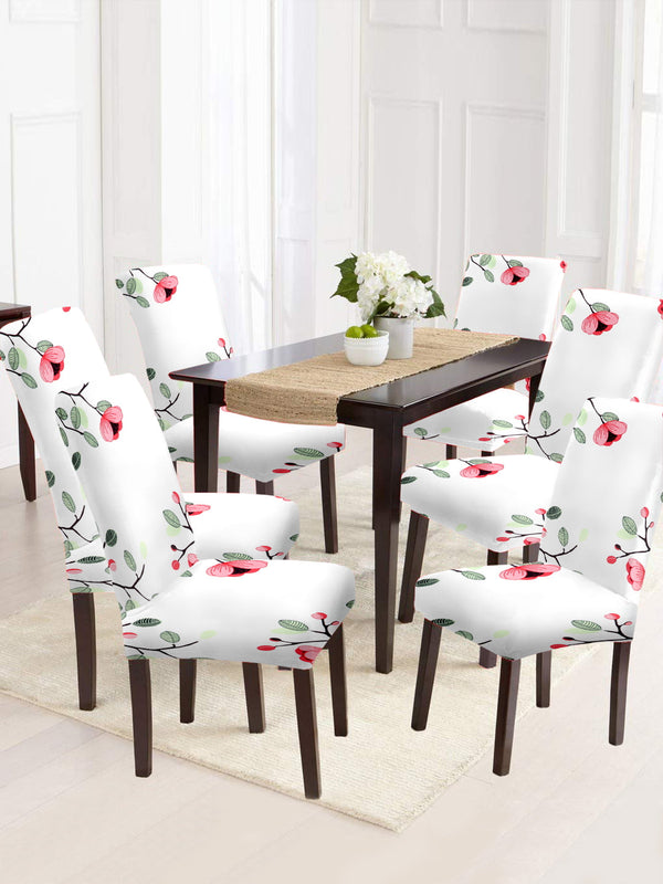 stretchable-dining-chair-cover-set-of-6-floral-printed-pink-white