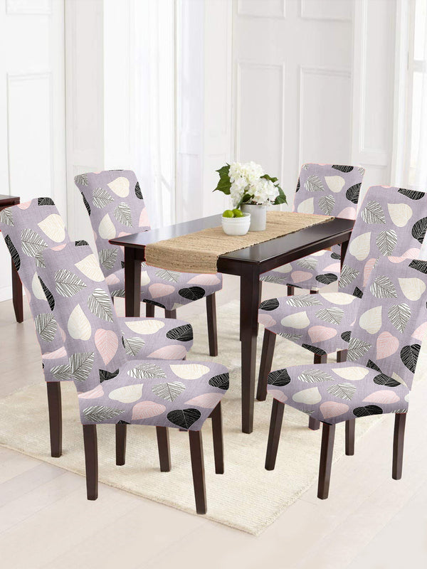 stretchable-dining-chair-cover-set-of-6-leaf-printed-lavender