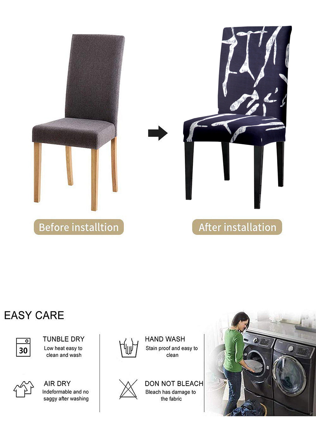 stretchable-dining-chair-cover-set-of-2-printed-grey-whitewholesale