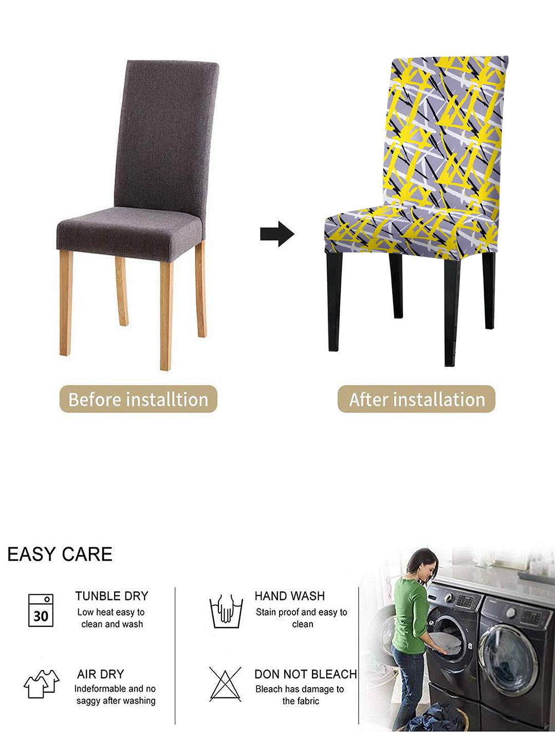 stretchable-dining-chair-cover-set-of-2-ethnic-printed-greywholesale