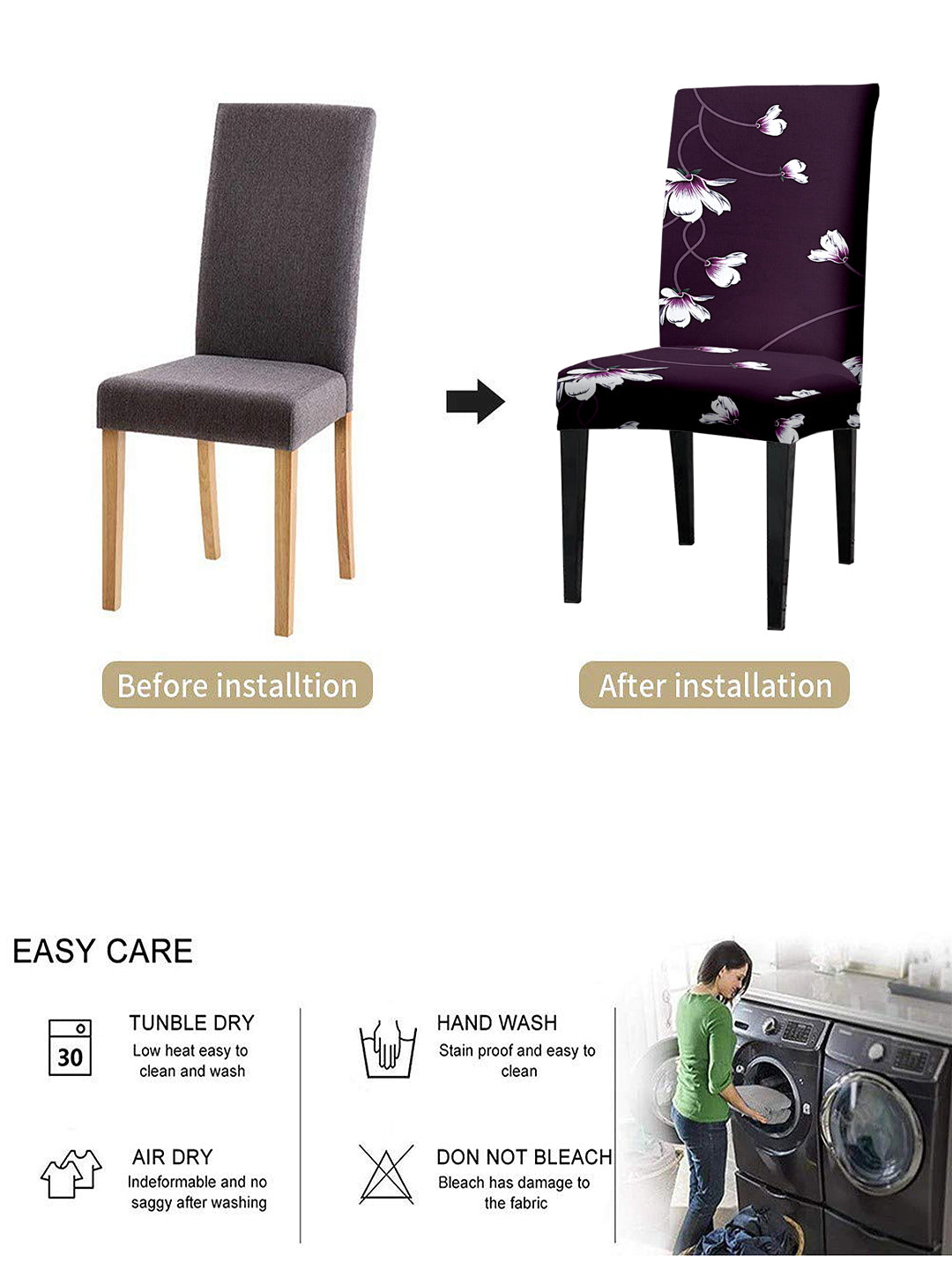 stretchable-dining-chair-cover-set-of-6-floral-printed-purple