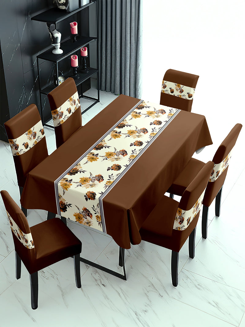 stretchable-printed-table-cover-and-printed-dark-brown