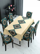 stretchable-printed-table-cover-and-printed-beige