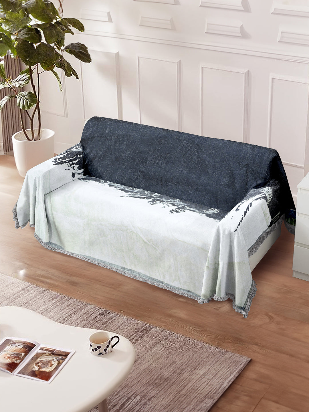 sofa-blanket-cover-reversible-2-seater-black