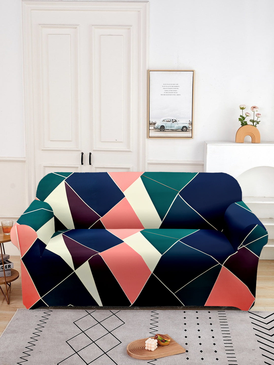 printed-sofa-covers-3-seater-navy-blue