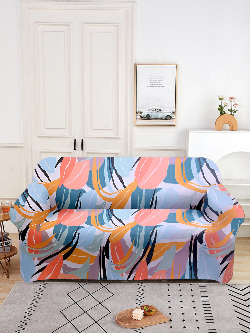 printed-sofa-covers-2-seater-peach-and-blue