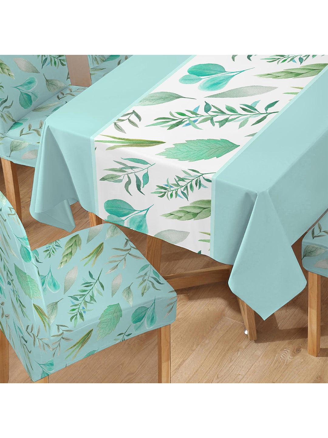 stretchable-printed-table-cover-and-printed-set-sky-blue