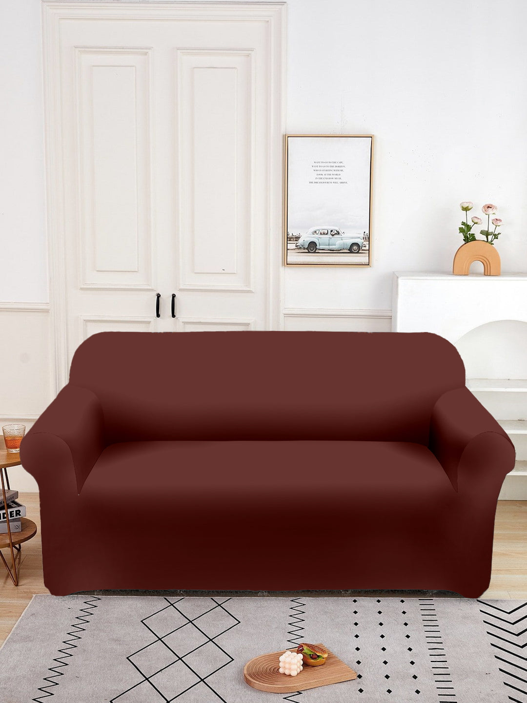 plain-sofa-cover-3-seater-brown