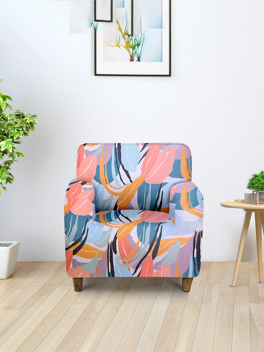 printed-sofa-covers-1-seater-peach-and-blue-wholesale