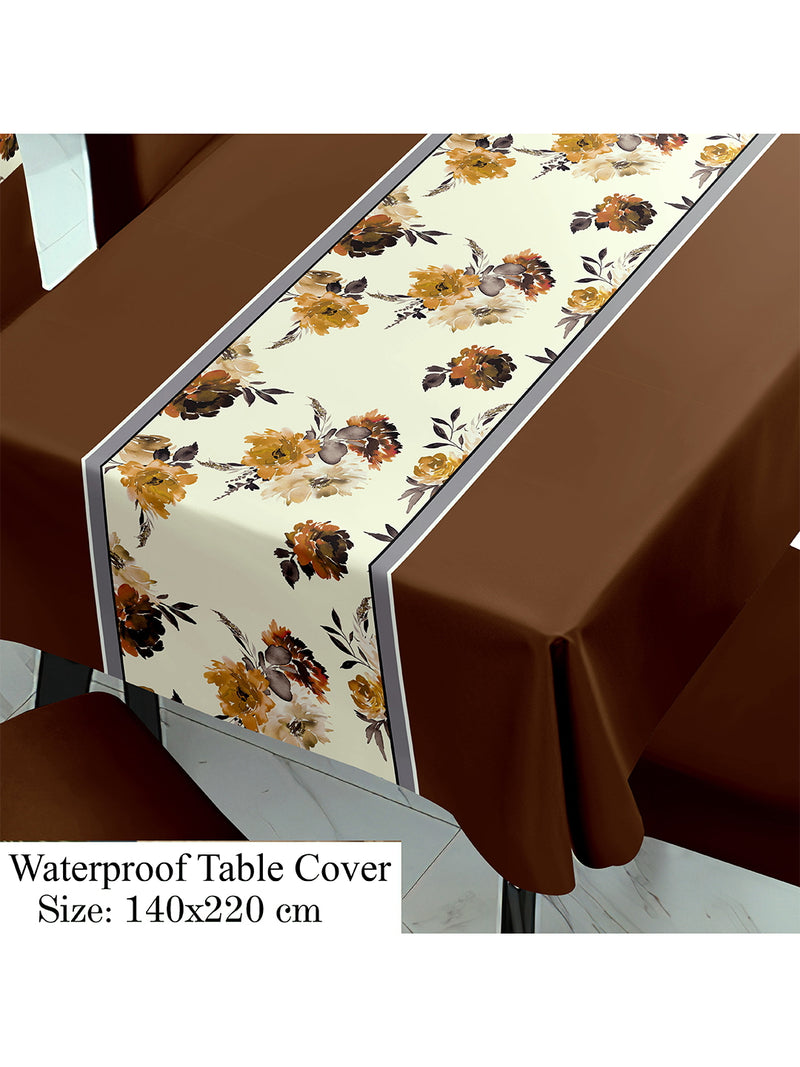 stretchable-printed-table-cover-and-printed-dark-brown