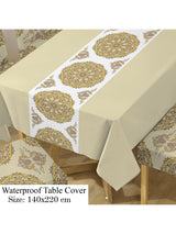 stretchable-printed-table-cover-and-printed-brown