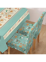 stretchable-printed-table-cover-and-printed-teal-and-floral