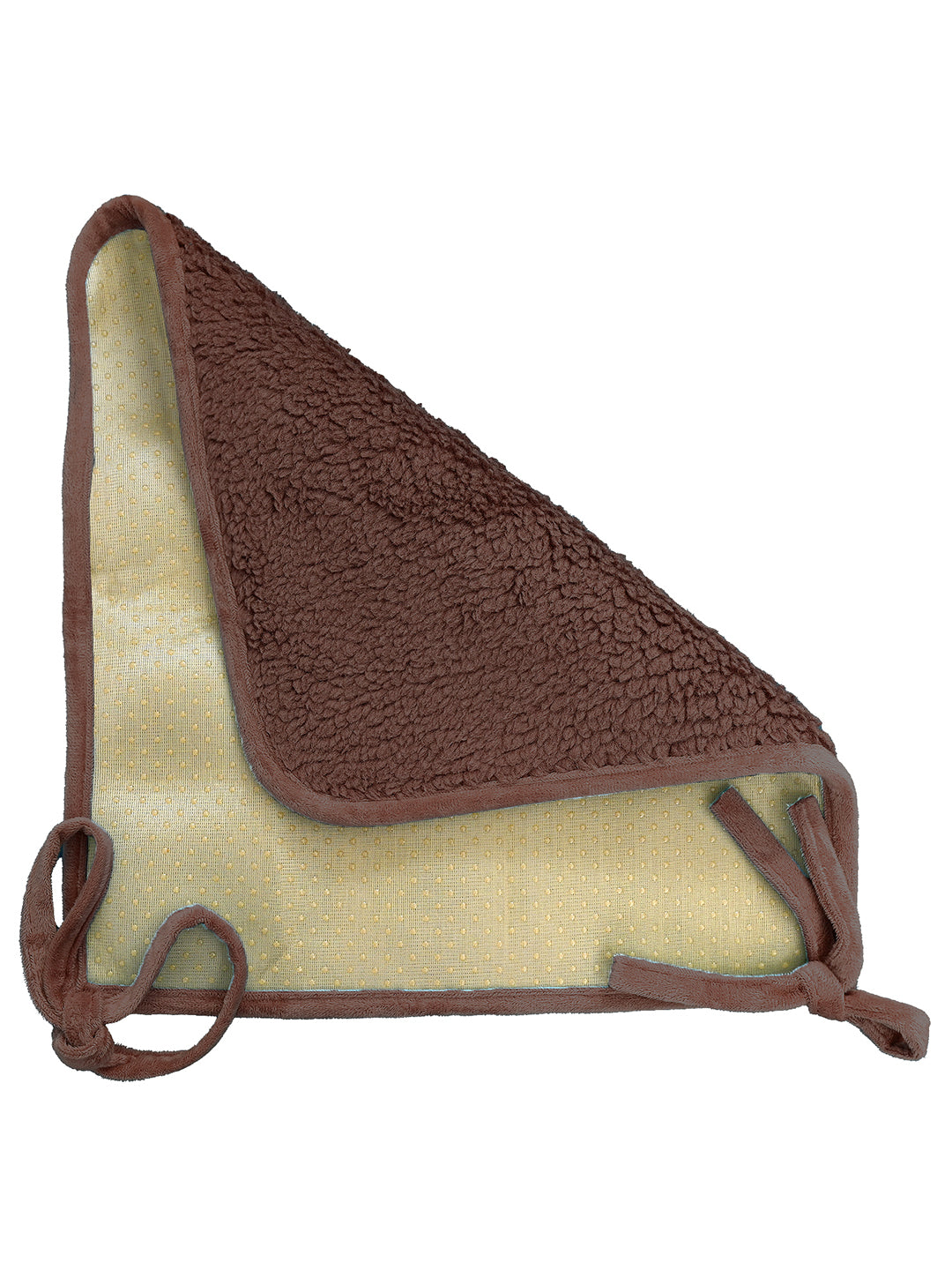 Pack of 6 Protective Microfiber Chair Pad Cover- Brown