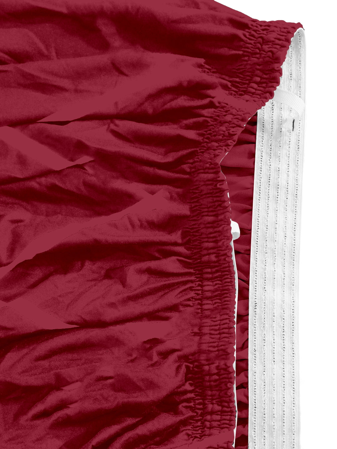 Elastic Stretchable Sofa Cover 2 Seater- Maroon