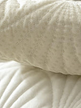 Ultimate Comfort Solid Chenille Microfiber Sofa Slipcover Set | Durable Anti Slip | Cream