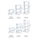 Cortina 4 Layer Fruit & Vegetable Basket Trolley with Wheels,Home and Kitchen Fruit Basket Storage Rack Organizer Items and Kitchen Accessories Items (3 layer, Multicolour)