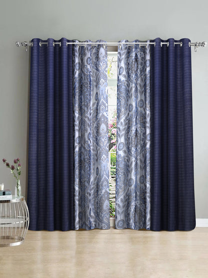 semi-transparent-long-door-curtains-navy-blue