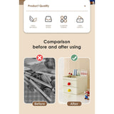 Cortina 3 Tier Plastic Storage Organizer with Drawers | Cosmetic Jewelry Box, Office Desktop Compartments, Storage Shelf for Office, School, Home | Multi-Layer Small Storage Box (White)