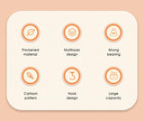 Cortina 3-Layer Multipurpose Utility Rack  Fruit & Vegetable Basket Trolley with Wheels | Kitchen, Pantry, Bathroom Organizer & Toy Storage Rack for Home (Multicolour)