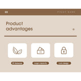 Cortina Post Box Design Piggy Bank for Kids & Adults – Plastic Coin Saver with Handle & Keys, Money box Gift Item for kids Ages 3+ ( Yellow, Pack of 1 )