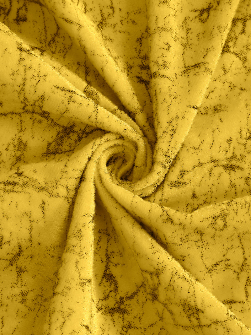 velvet-solid-window-curtain-yellow