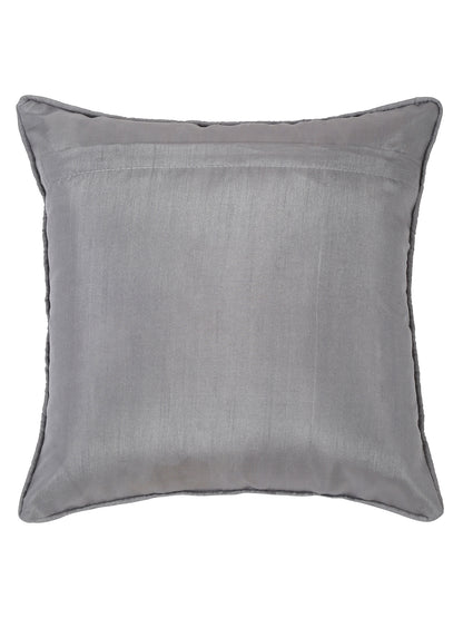 Pack of 5 Velvet Cushion Cover- Grey