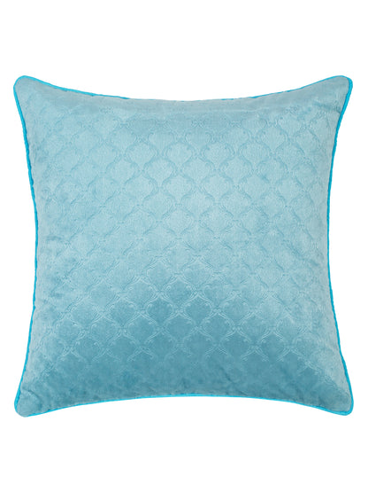 Pack of 5 Velvet Cushion Cover- Blue