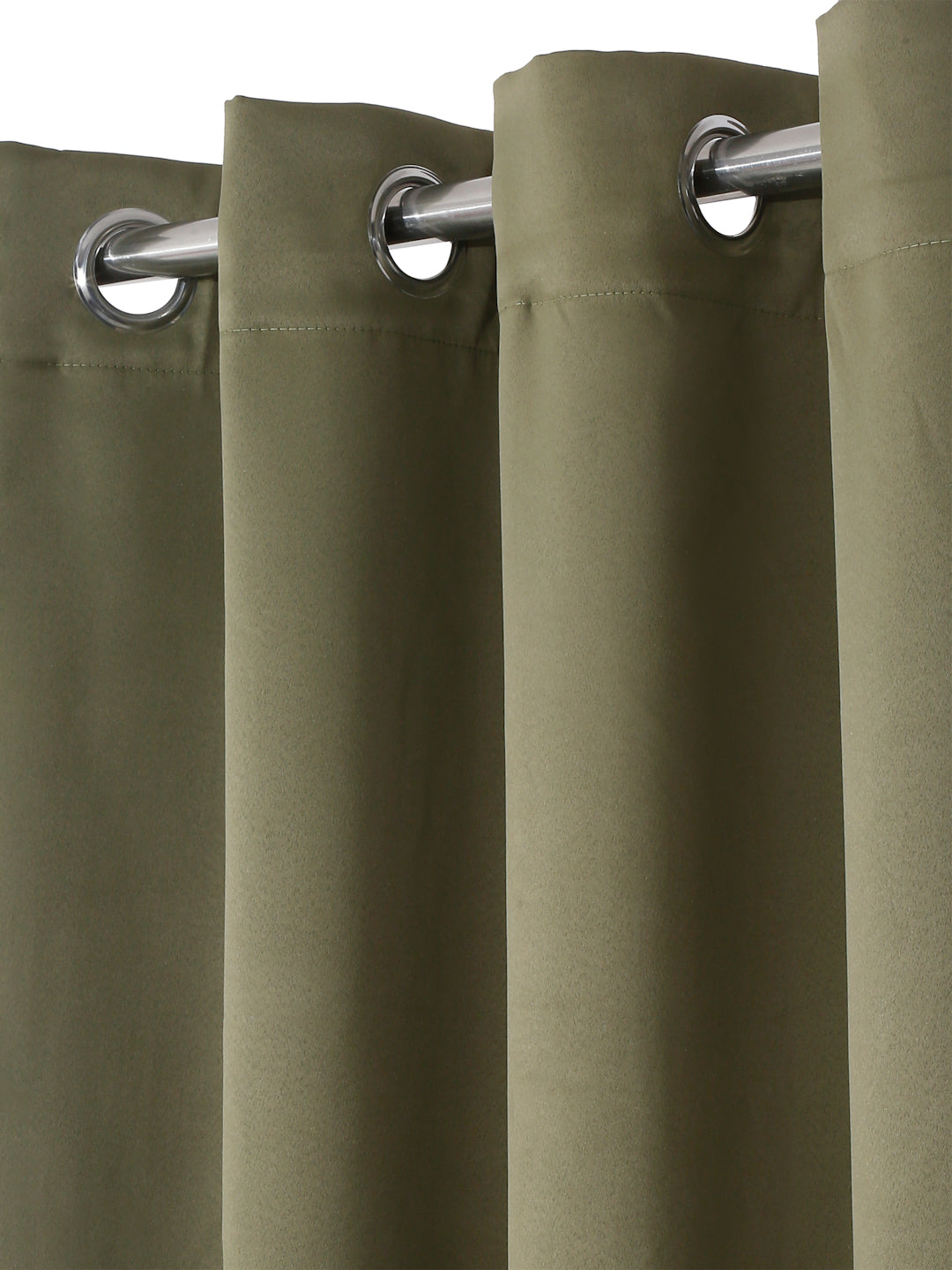 Pack of 2 Polyester Blackout Solid Curtains