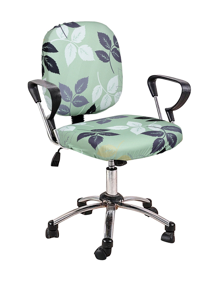 new-office-chair-cover-mint-green