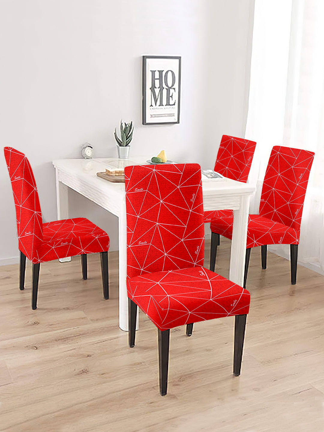 dining-chair-cover-set-of-4-geometric-printed-red