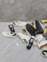 Cortina Foldable Shoe Rack Storage Organizer, Tall Narrow Shoe Shelf for Closet, Free Standing Cabinet with Clear Door, Plastic Space Saving Corner Shoe Stand, (4 Tier)