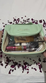 Makeup Accessories Storage Pouch- Green