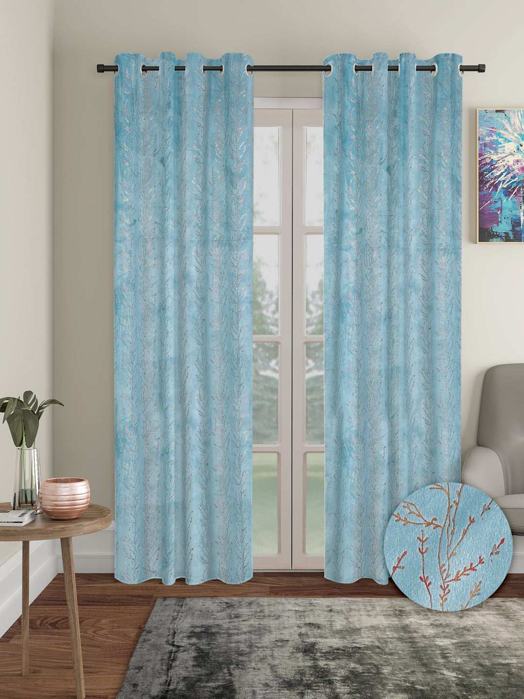 velvet-foil-long-door-curtain-light-blue