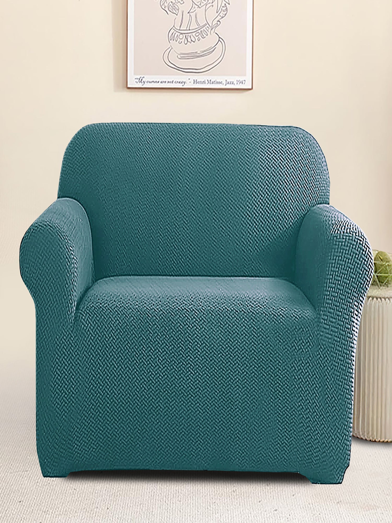 1 seater teal